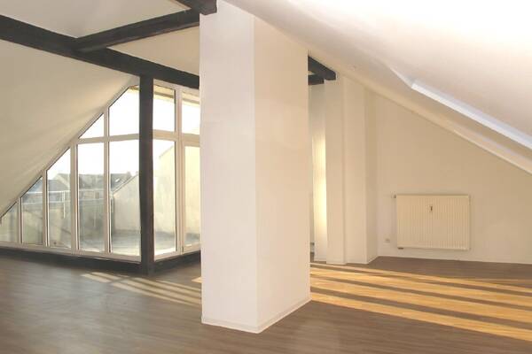 Extravagant wohnen mit Dachterrasse