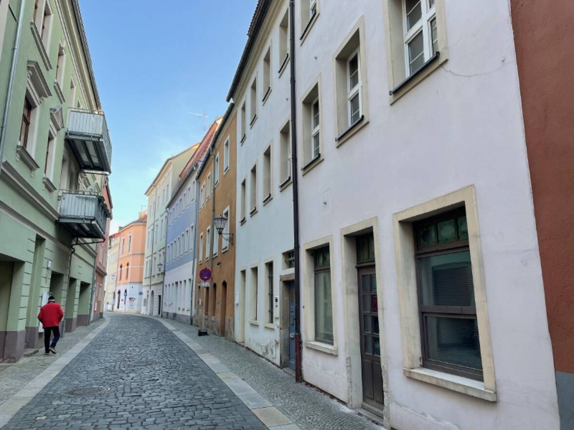 Blick in die Hintere Reichenstra&szlig;e