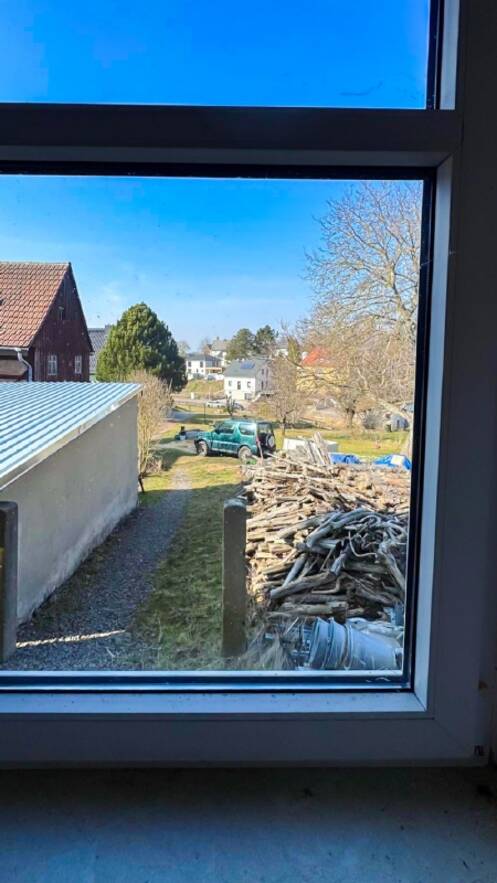 Blick aus dem Fenster