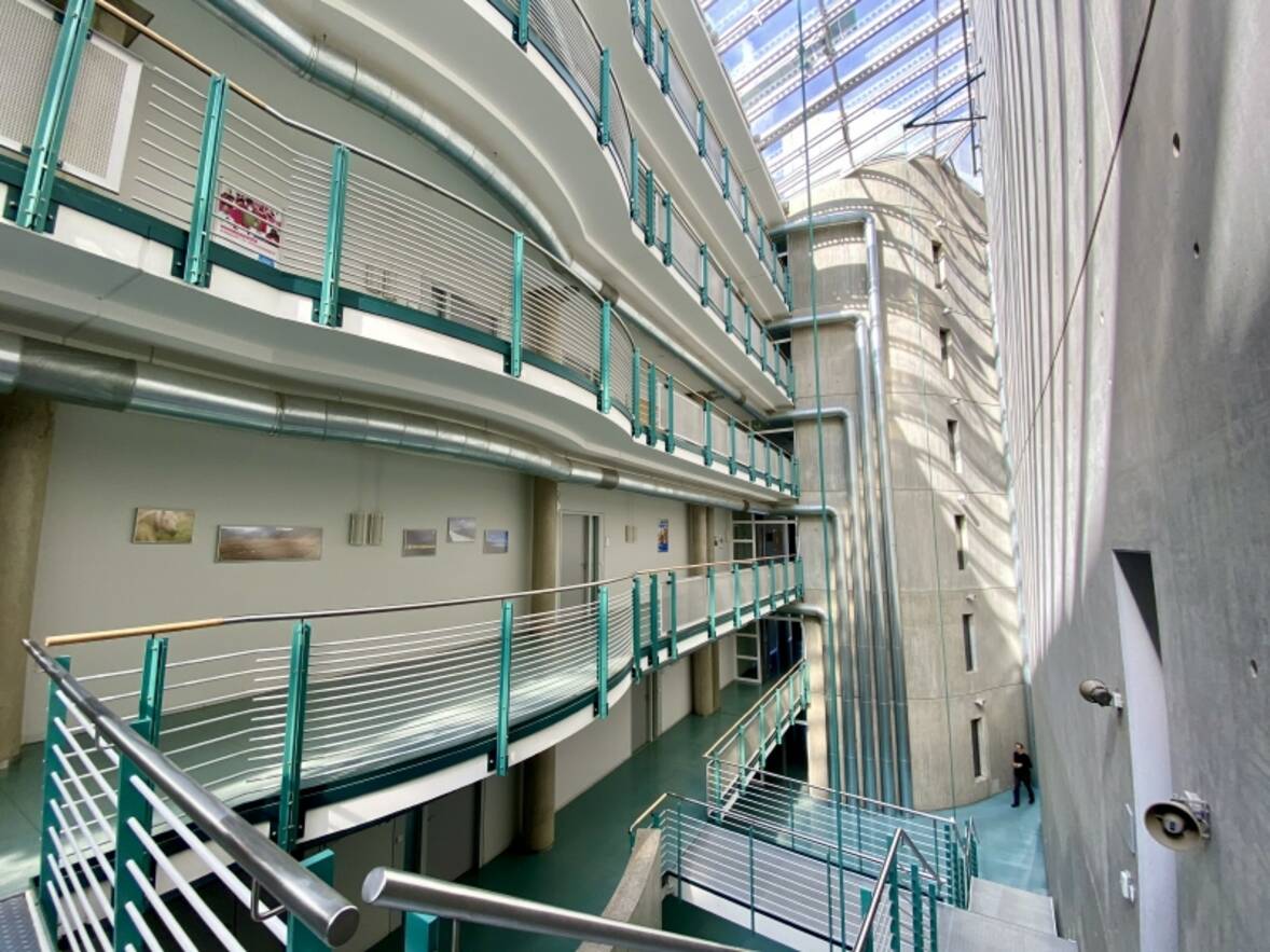 Innenansicht B&uuml;rohaus