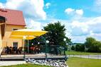 Terrasse von West