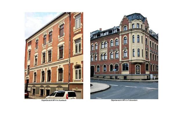 Zwei Mehrfamilienh&auml;user im Vogtland!