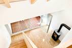 Treppe - Blick zur Loggia