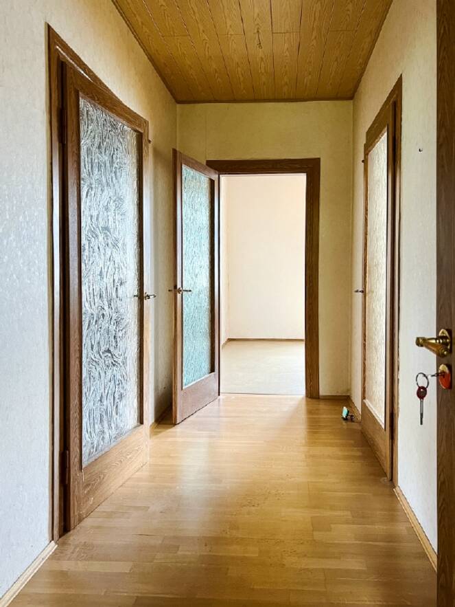 Einer von zwei Korridoren im Haus