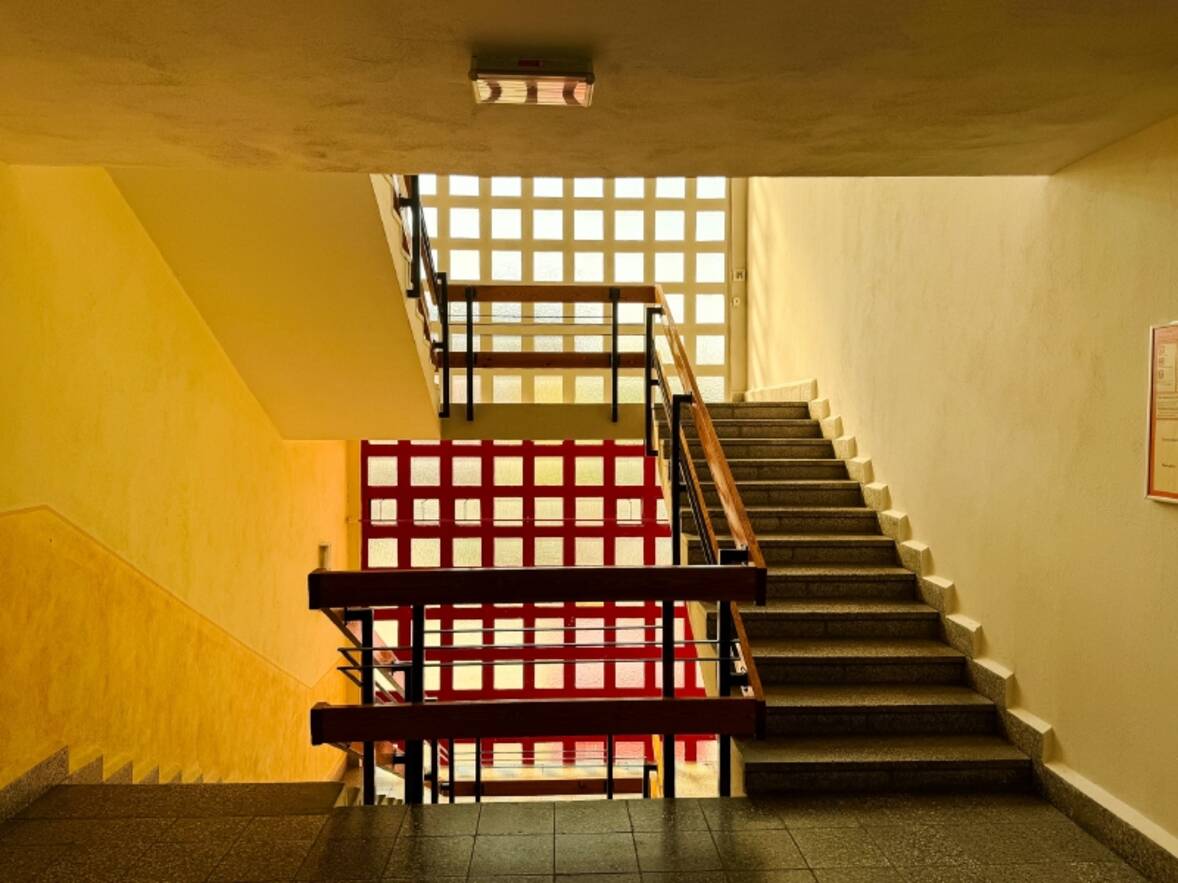 Treppenhaus B&uuml;rotrakt