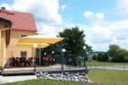 Terrasse von West