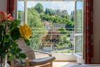 Blick zum Balkon im zweiten OG