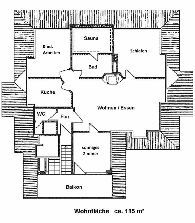 Wohnungsgrundriss