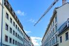 Blick in die Stra&szlig;e