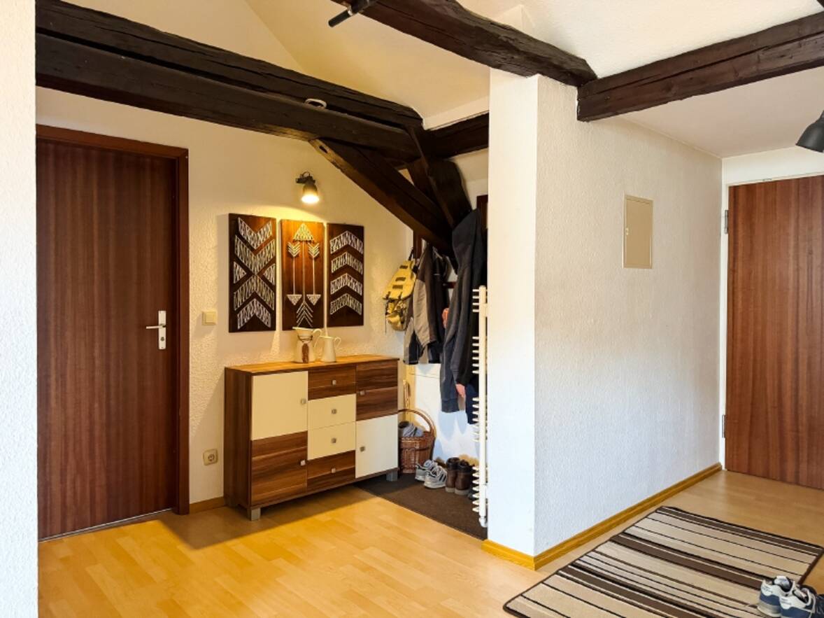 Garderobe in der Diele