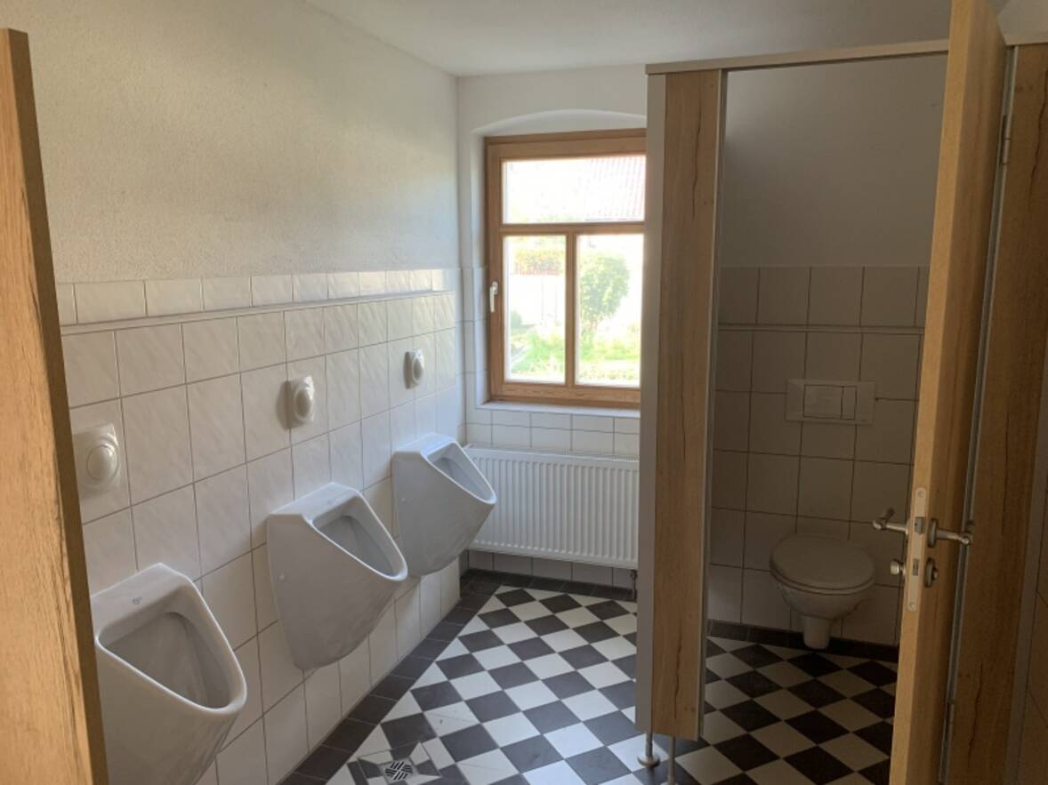 Innenansicht sanit&auml;re Anlagen