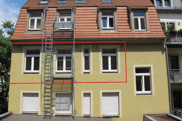 Lichtdurchflutete Wohnung im ruhigen Hinterhaus!