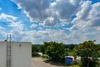 Blick vom B&uuml;rotrakt nach Nordwesten