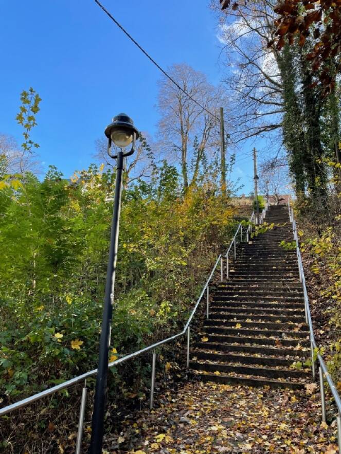 Treppe als &ouml;ffentlicher Weg
