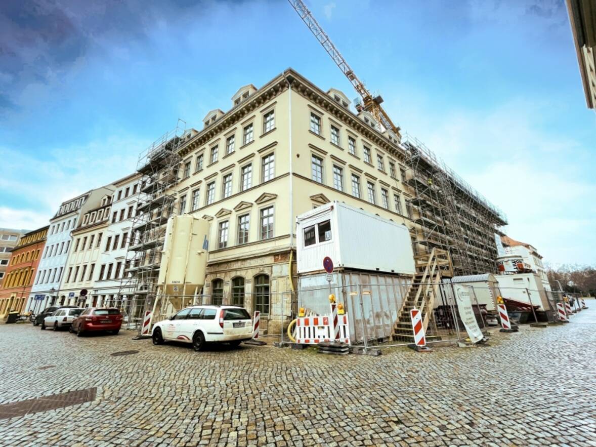 In der Bauphase
