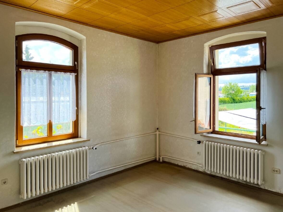Ein bereits leerer Raum im Haus