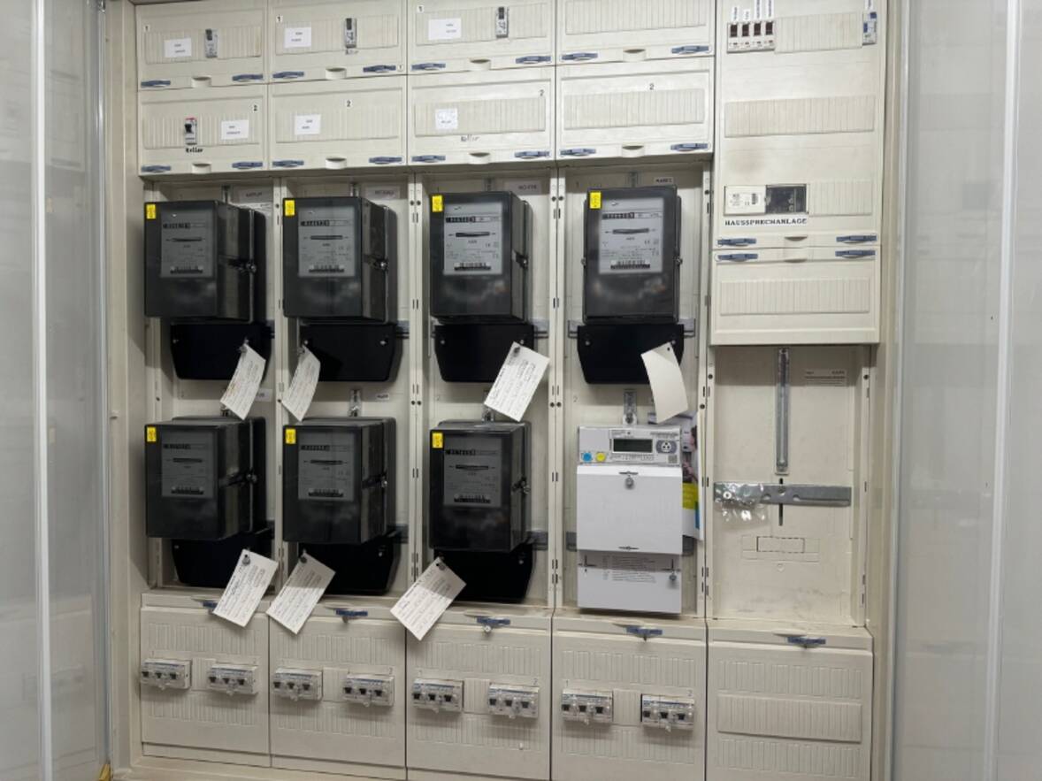 Haus links Elektrik