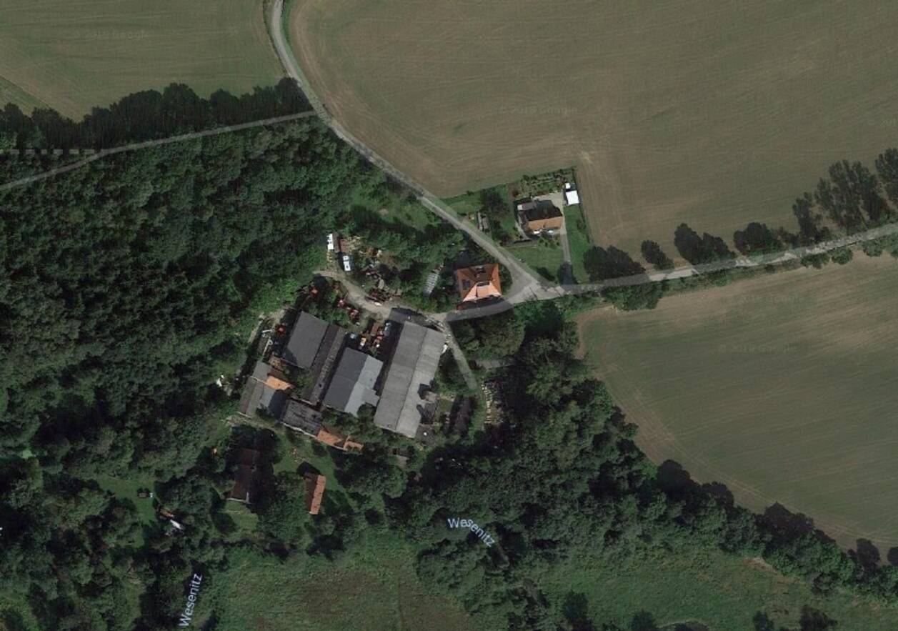 Gesamtobjekt von oben