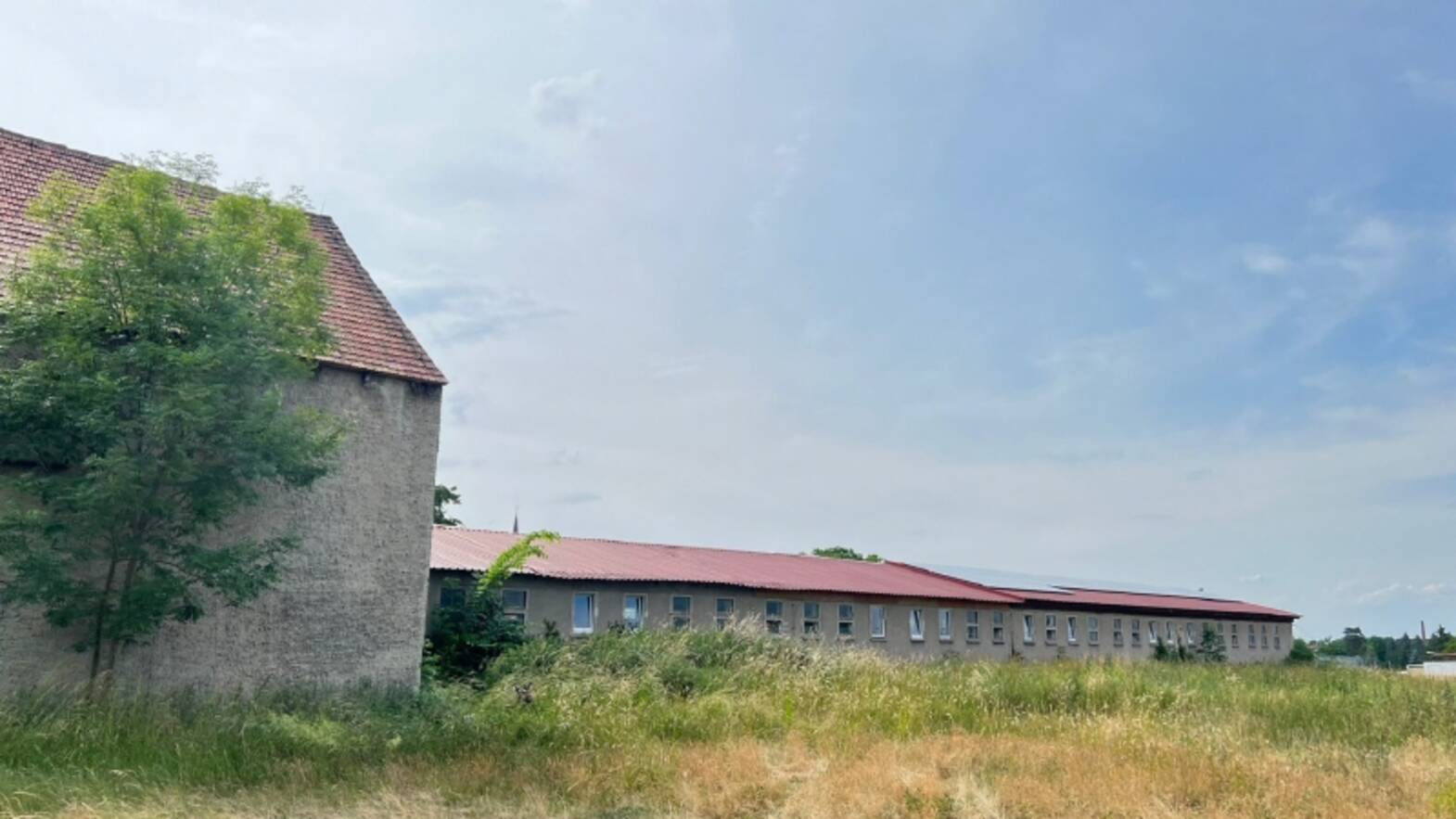 Produktionshalle R&uuml;ckansicht