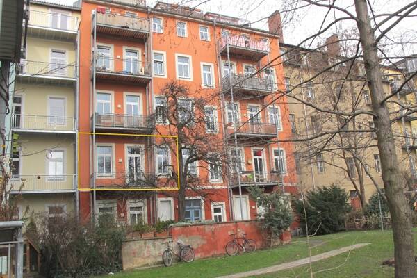 Sonnen-Balkon nahe der Elbe!