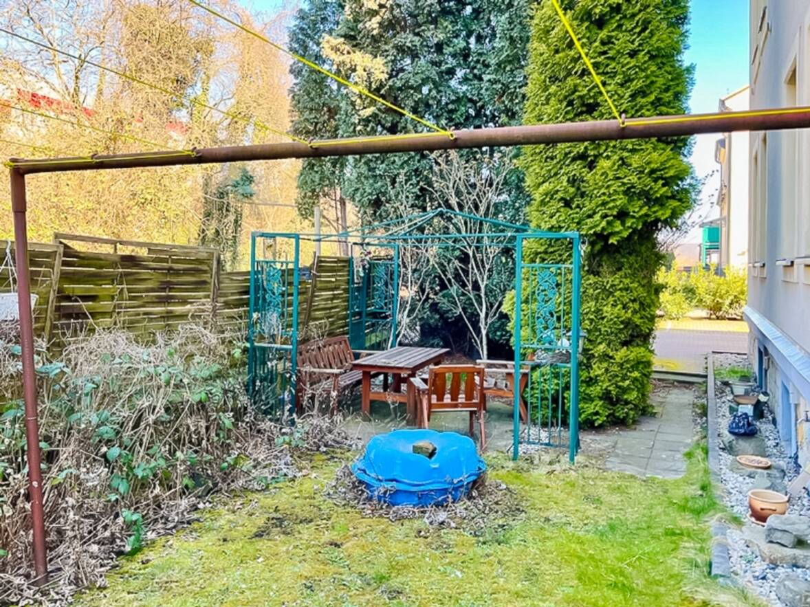 Sitzecke im Garten