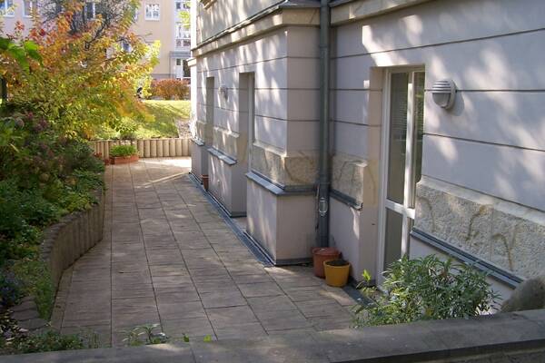 Barrierefreie Dreiraumwohnung mit separatem Eingang