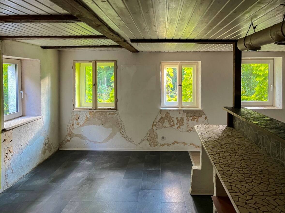 Blick von Kochen zu Gr&uuml;n