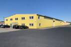 Au&szlig;enansicht B&uuml;ro und Halle 6