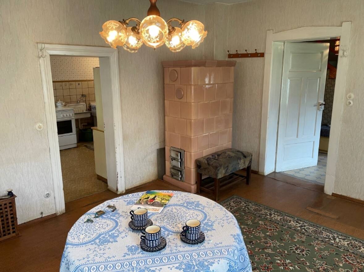Blick von der Stube in die K&uuml;che