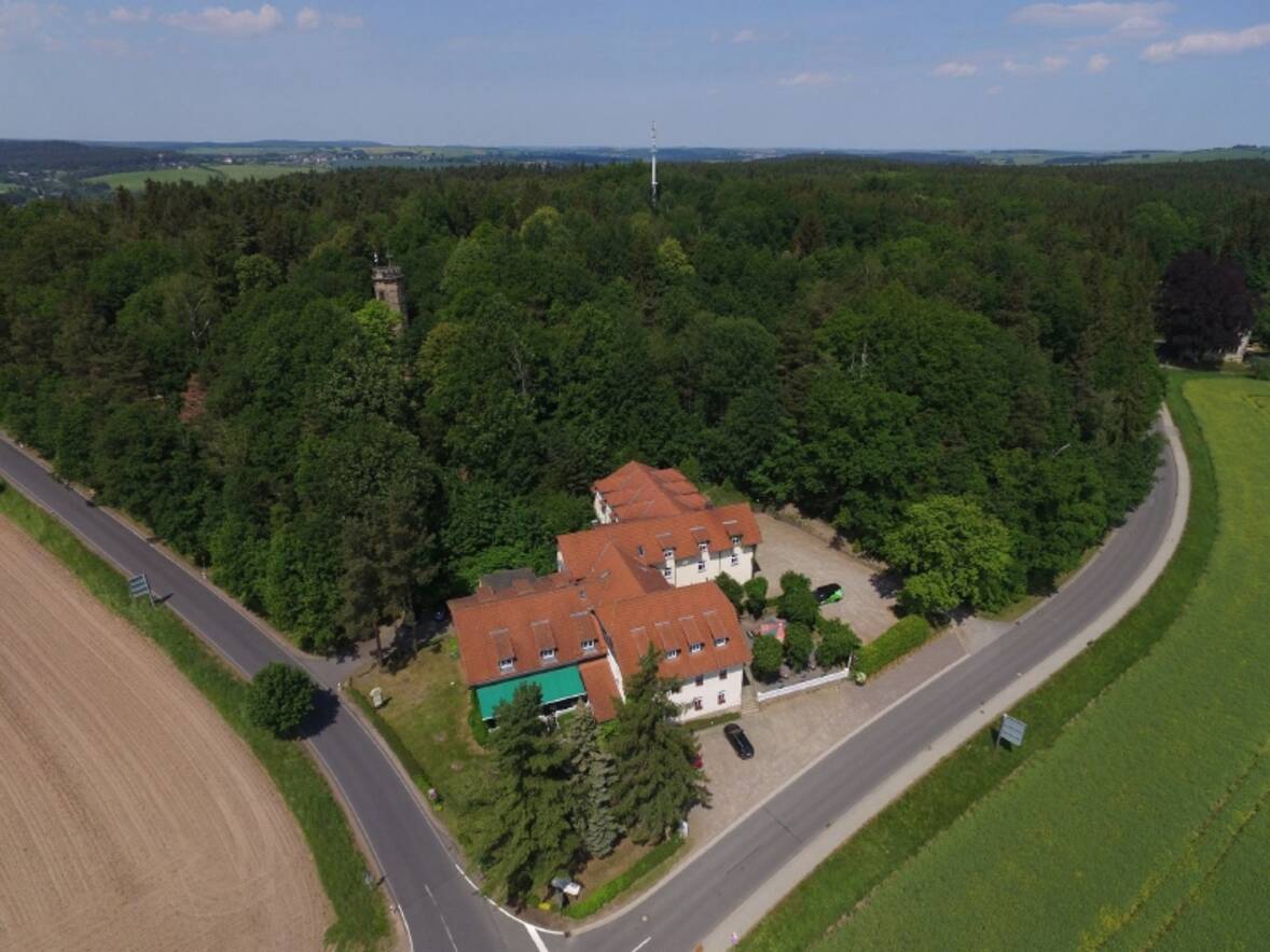 Mitten im Gr&uuml;nen!